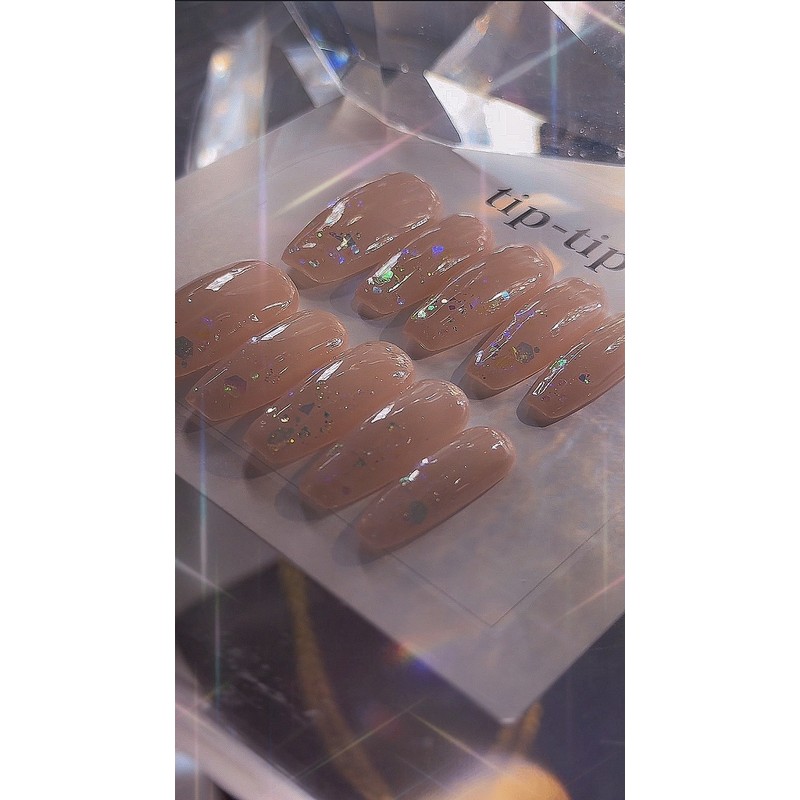 tip-tipnail tip - (Basic) Almond Egg / tip-tipnail tip -