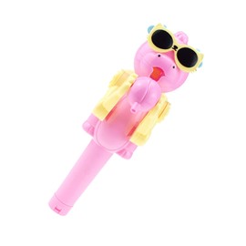 AMONIDA Funny Lollipop Case Lollipop Holder Toy Preserved Adorable Animal Shape for Outdoor Use (Pink Dinosaur)
