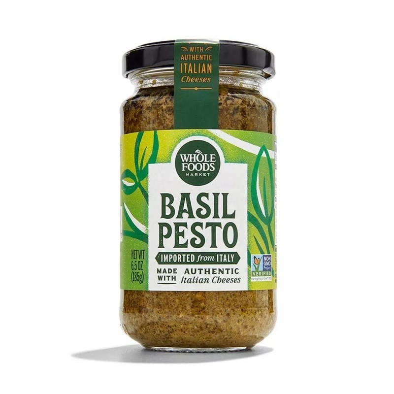 Whole Foods Market, Basil Pesto, 6.5 Ounce