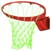 WANGCL Glow in The Dark Basketball Net Outdoor 12 Loops