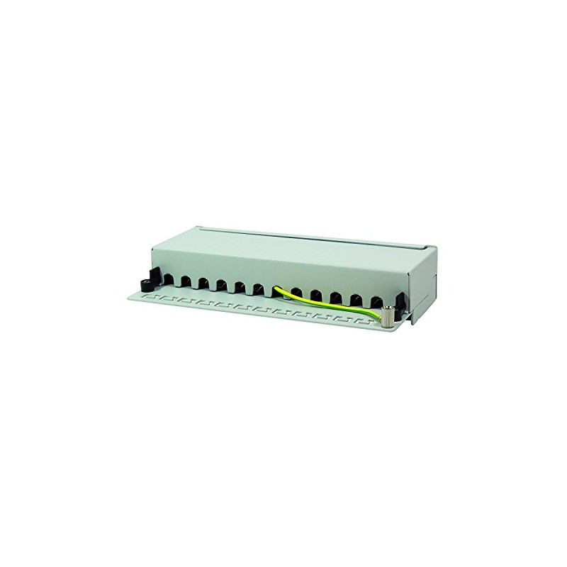 BIGtec 12 Port CAT6a Patch Panel Distribution Panel Distributor Patch