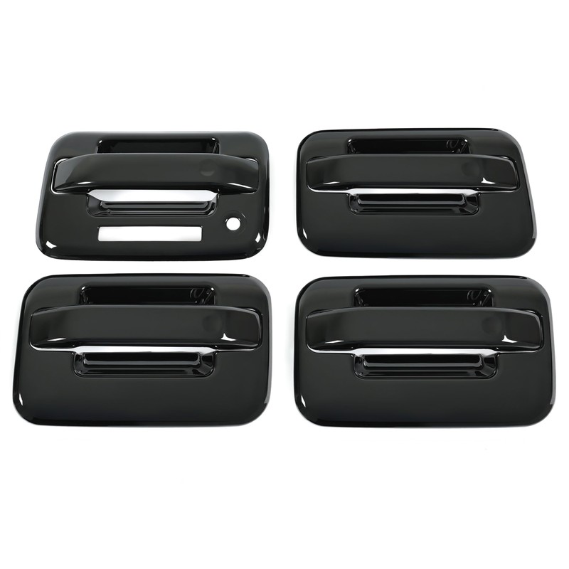 HECASA 4 Door Handle Covers Compatible with 2004-2014 Ford F150