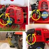 6 Pcs Fuel Pipe Universal Grass Trimmer, Filter Petrol Strimmer