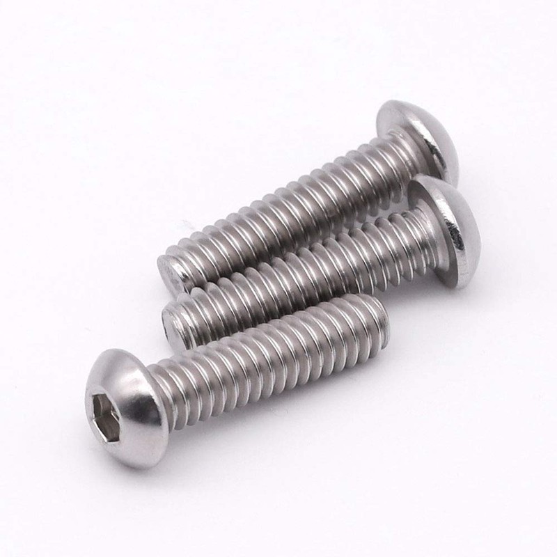 RoyceMart 5/16-18 x 1-1/4" (10 Pack) Hex Socket Button Head