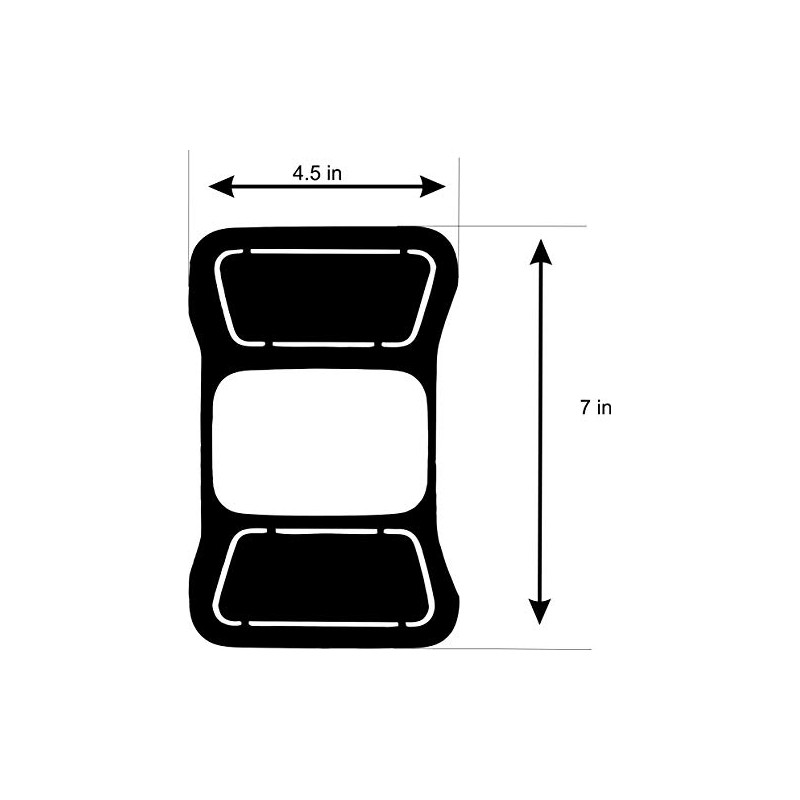 JeepTails Bigfoot Believe Tail lamp Light Covers Compatible with Jeep