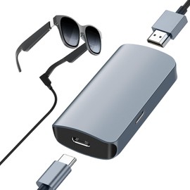 HDMI to USB Type C Adapter Xrea-l Air One pro2 AR Smart Glass 4K@60Hz HDMI Monitor Extension Converter Adapter Xrea-l Air Adapter AR Smart Glass HDMI Connection Xrea-l Air/Rokid Air/TCL