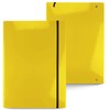 Netuno Portfolio Folder A4 Cardboard 20 mm Yellow Document Folder