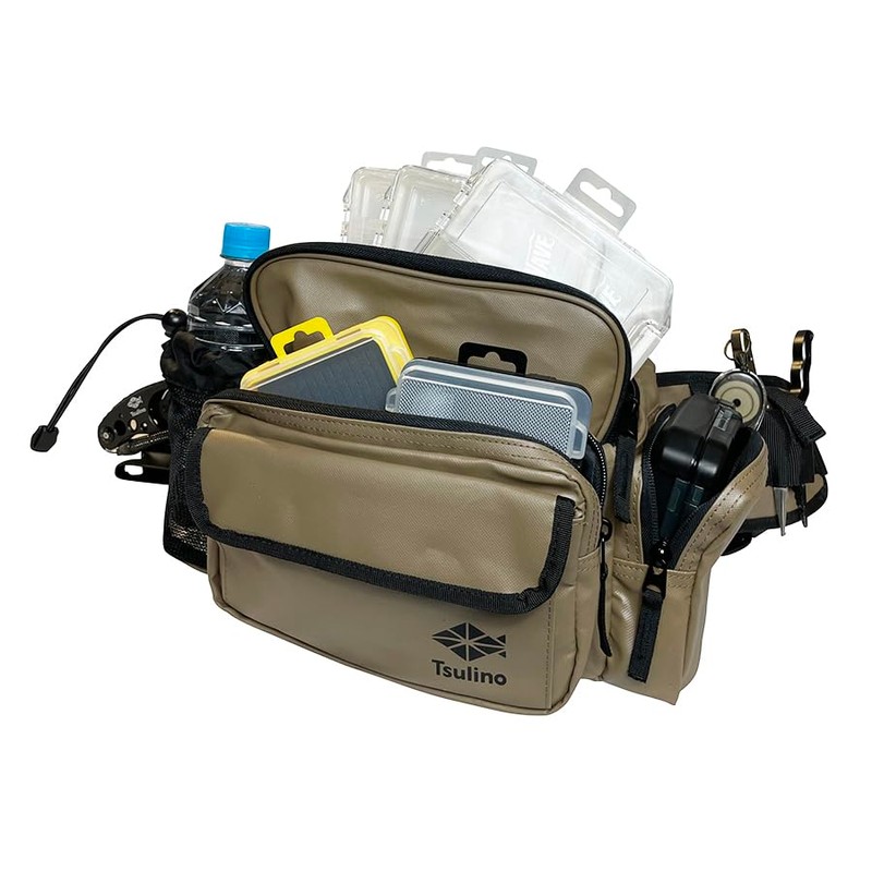 Tsulino Langan Hip Bag (Mocha Brown), mocha brown