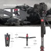Avella Carbon Fiber Video Monopod Tripod Stand Kit With Fluid