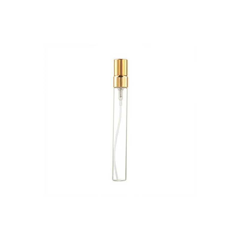 Enslz 10ml 10pcs Glass Spray Bottle Refillable Perfume Atomizer Mini