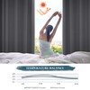 PONY DANCE Gray Blackout Thermal Insulated Curtain for Bedroom, 34