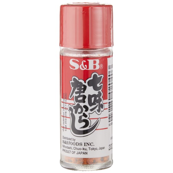 S&B Shichimi Seven Spice Chili Pepper, 0.52 oz