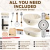 Sourdough Starter Kit, Banneton Bread Proofing Basket 9 Inch Round