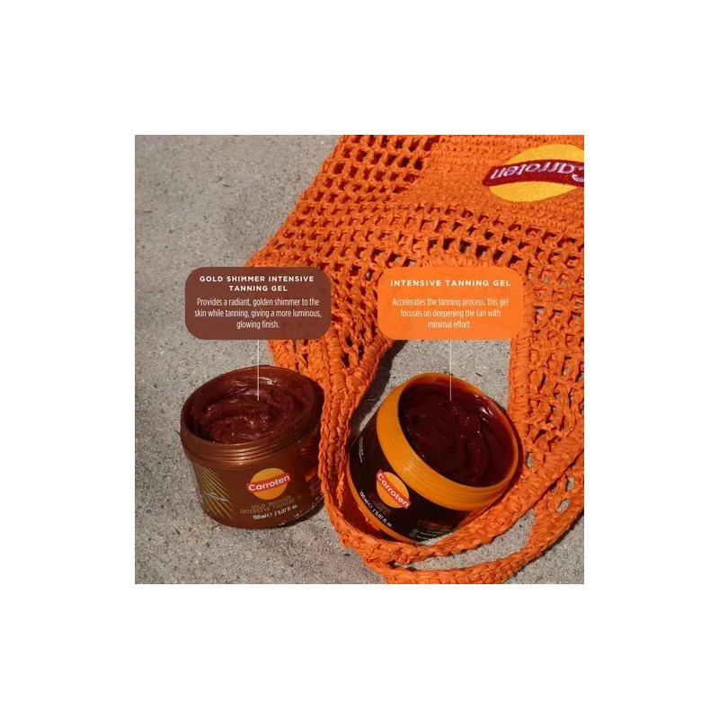 Gel Bronceador Intensivo Carro-ten Gold Shimmer, 150 Ml
