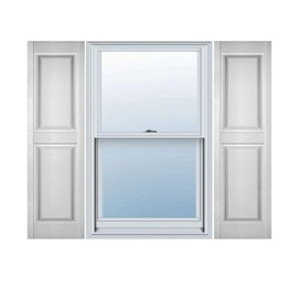 Ekena Millwork LP2C14X04200WH Custom Two Equal Panels, Raised PanelShutter (Per Pair)14 1/2"W x 42"HWhite