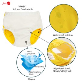 Reusable Swim Diaper Toddler Swim Diaper Snap Reusable Swim Diapers Toddler 6M-4T
