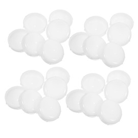 Angoily 80pcs Plastic Chair Foot Caps for Outdoor Patio Furniture Durable Leg Protectors with Noise Minimization and Smooth Sliding for Tables Benches and Chairs