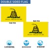 Mosprovie Dont Tread on Me Gadsden Flag 5x8 Double Sided-