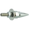 Abfer Car License Plate Screws Spike Shape License Plate Fasteners
