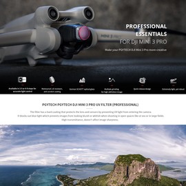 Honbobo Filters Freewell Compatible with DJI Mini 3 Pro ND 8 16 32 64 nd Filters Set Polarized,for PGYTECH