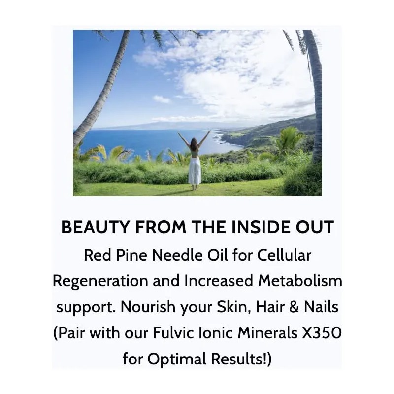 Optimally Organic Cápsulas Aceite Aguja Pino Rojo 30 Uni