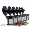 Reusable k Cups for Kerig with Bottom Mesh, Reusable Coffee