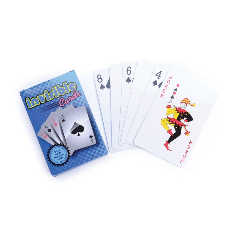 Invisible Blank Deck Cards - Eye-Catching Design, Ideal for Party