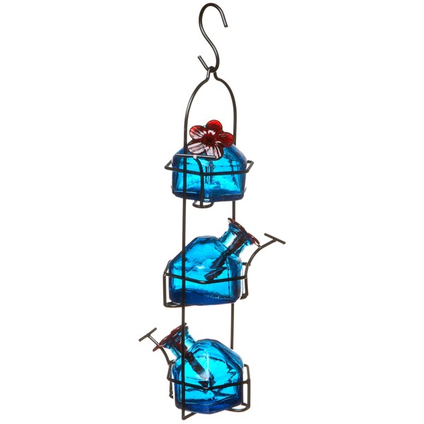 PARASOL LP3AQ Lunchpail 3 Hummingbird Feeder Aqua