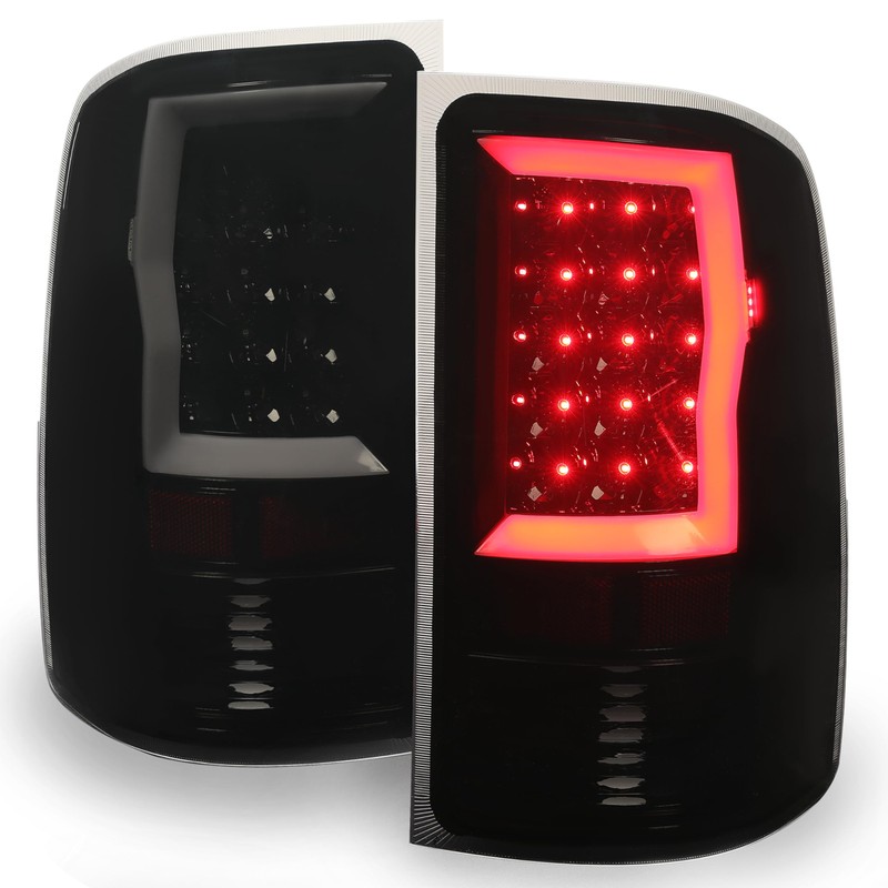 HECASA LED Tail Lights Pair Compatible with 2007-2014 GMC Sierra