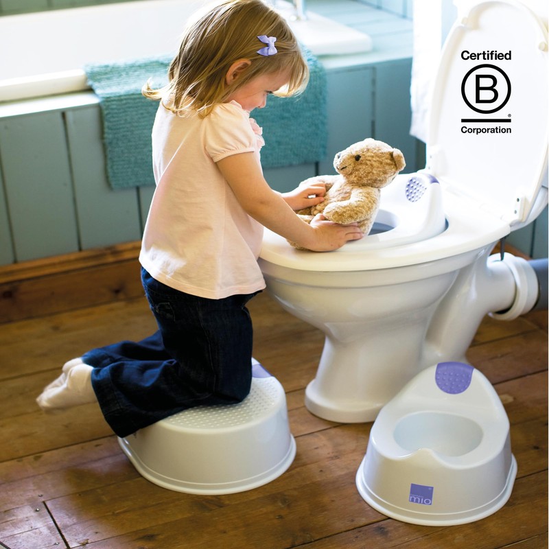Bambino Mio Eco Potty, Compact and Lightweight, White