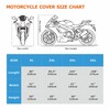 MBLCOOVER All Season Waterproof Motorcycle Cover - 108 Inch,Against Rain,