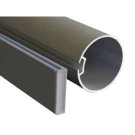 METechs 22" 35" 39" 59" 79" 94" Roller Shade Blind Aluminum Tube Rod & Weigh Bar Metechs - 39"