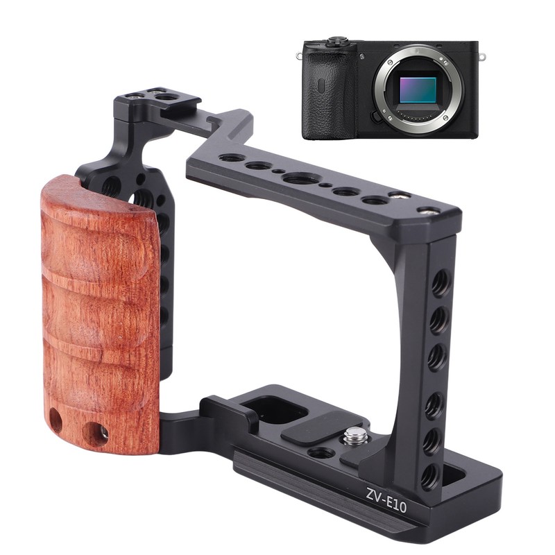 JLwin Camera Cage with 3/8in Locating 1/4 in Threads Cold