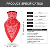 LKXHarleya Bandanas Headband, Quick Dry Windproof Balaclava Mask Seamless Neck