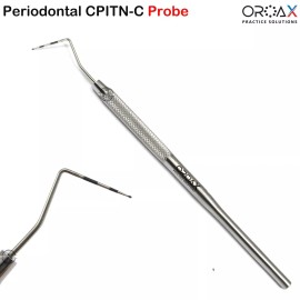 OROAX Corporation Dental CPITN Color Coated Probe Screening Examination Hygienist Tooth Probes