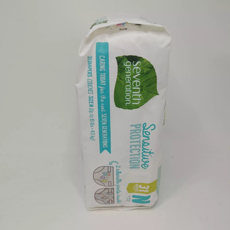 Seventh Generation Sensitive Protection Diapers Size N Up to 10