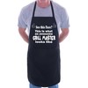 Print4U Awesome Grill Master Novelty Funny Apron BBQ Slogan Baking