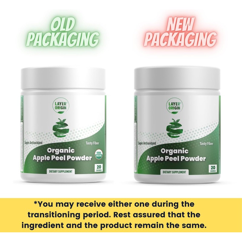 Layer Origin Organic Apple Peel Powder Boost Akkermansia and Bifidobacteria