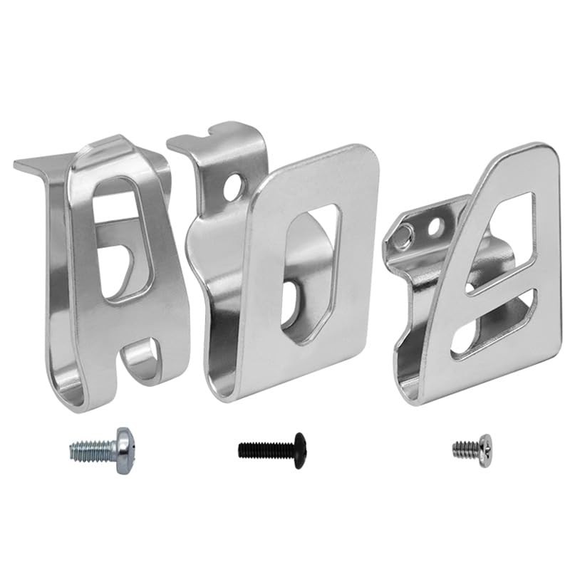 6 Pack Belt Clips, Replacement Belt Hook Clip, Drill Belt