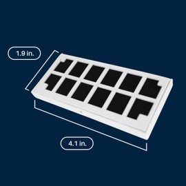 SpiroPure SP-GSODOR Refrigerator Odor Air Filter Replacement for ODORFILTER (1 Pack)