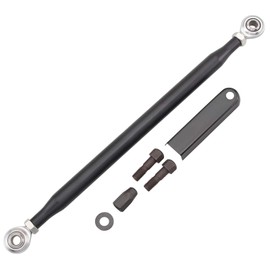 SOPINEKO Shift Linkage Gear Shifter Levers for Harley Touring Electra Street Road Wide Tour Glide Road King Trike(Round Rod&Black)