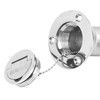 Boat Deck Filler 45° 316 Stainless Steel 38mm Flip Fill