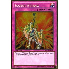 YU-GI-OH! - Icarus Attack (PGLD-EN080) - Premium Gold - 1st Edition - Gold Rare