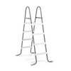 Intex Steel Frame Above Ground Swimming Pool Entry/Exit Ladder for