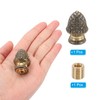 PATIKIL 25 x 36.5mm Lamp Finials Caps Knob, 1 Set