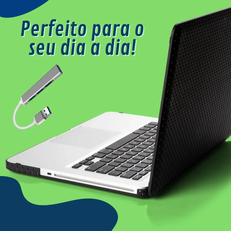 Extensor Hub Usb 3.0 De 4 Puertos Y Alta Velocidad