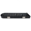 Pacific Shore Games Wooden Cribbage Board Game Set, Black Stained