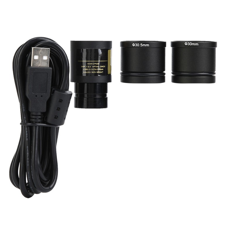 5MP USB 2.0 Electronic Eyepiece for 23.2mm 30.0mm 30.5mm Microscope