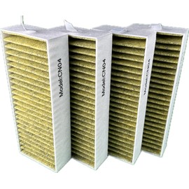 AIR2GO CleanAir Plus Aktivkohlefilter für Neff 17007439, Z821VR1 | N70 / N90 (4St.)