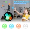 4 Pcs Glow in The Dark Sticky Balls That Stick